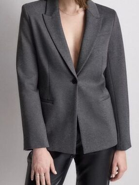 Old Navy Dark Gray Jacket Lining - Gray